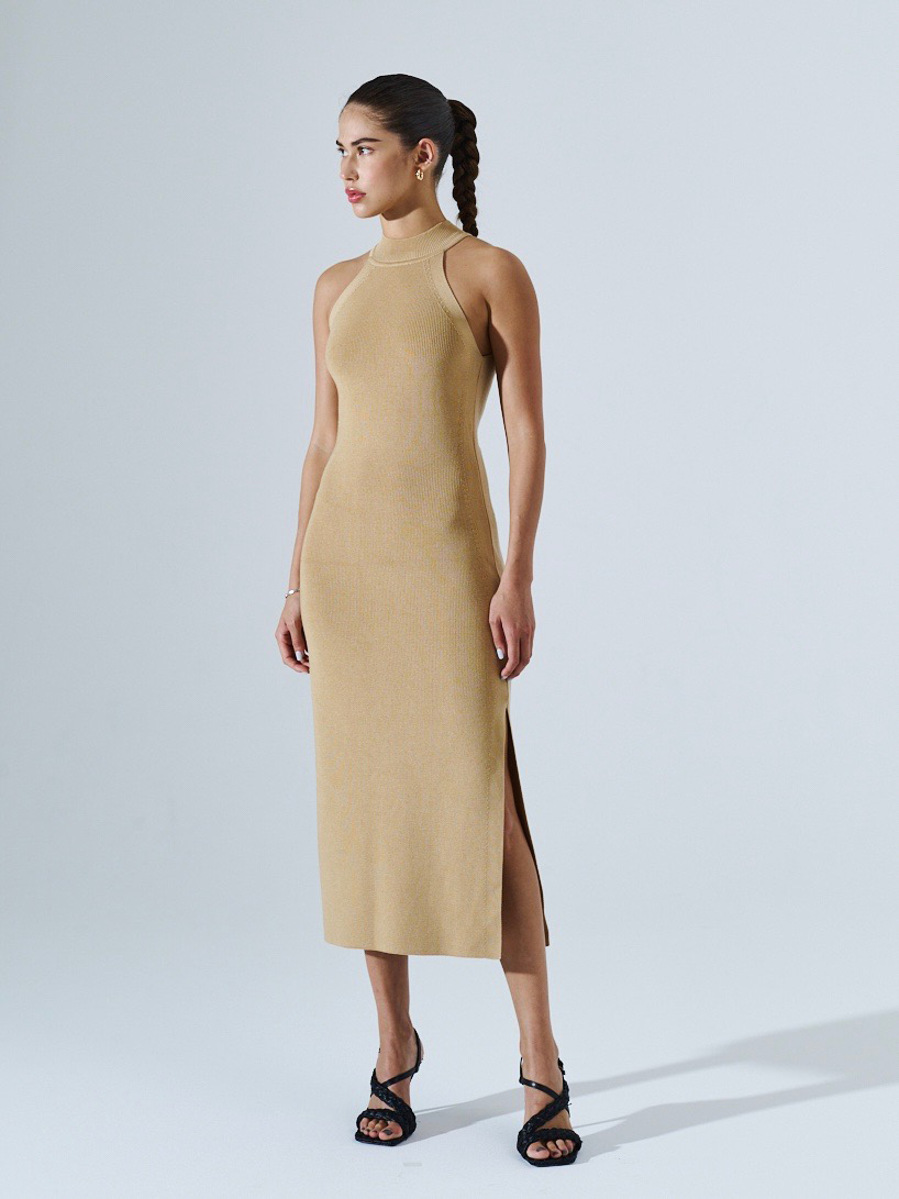 Розарио платье трикотажное (светло-бежевый, 44-46)