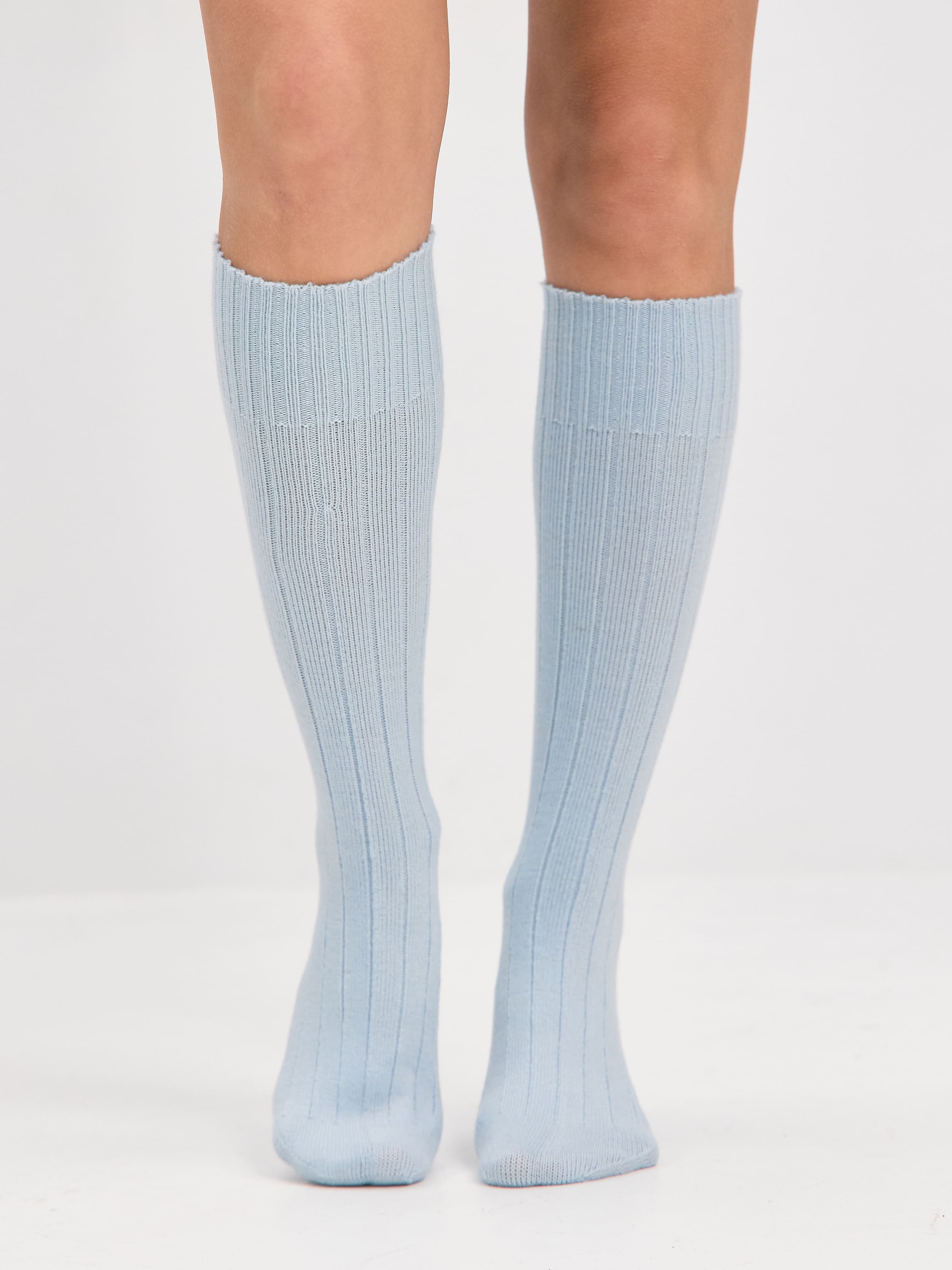 Гольфы трикотажные Степ (св.голубой, 36-40)