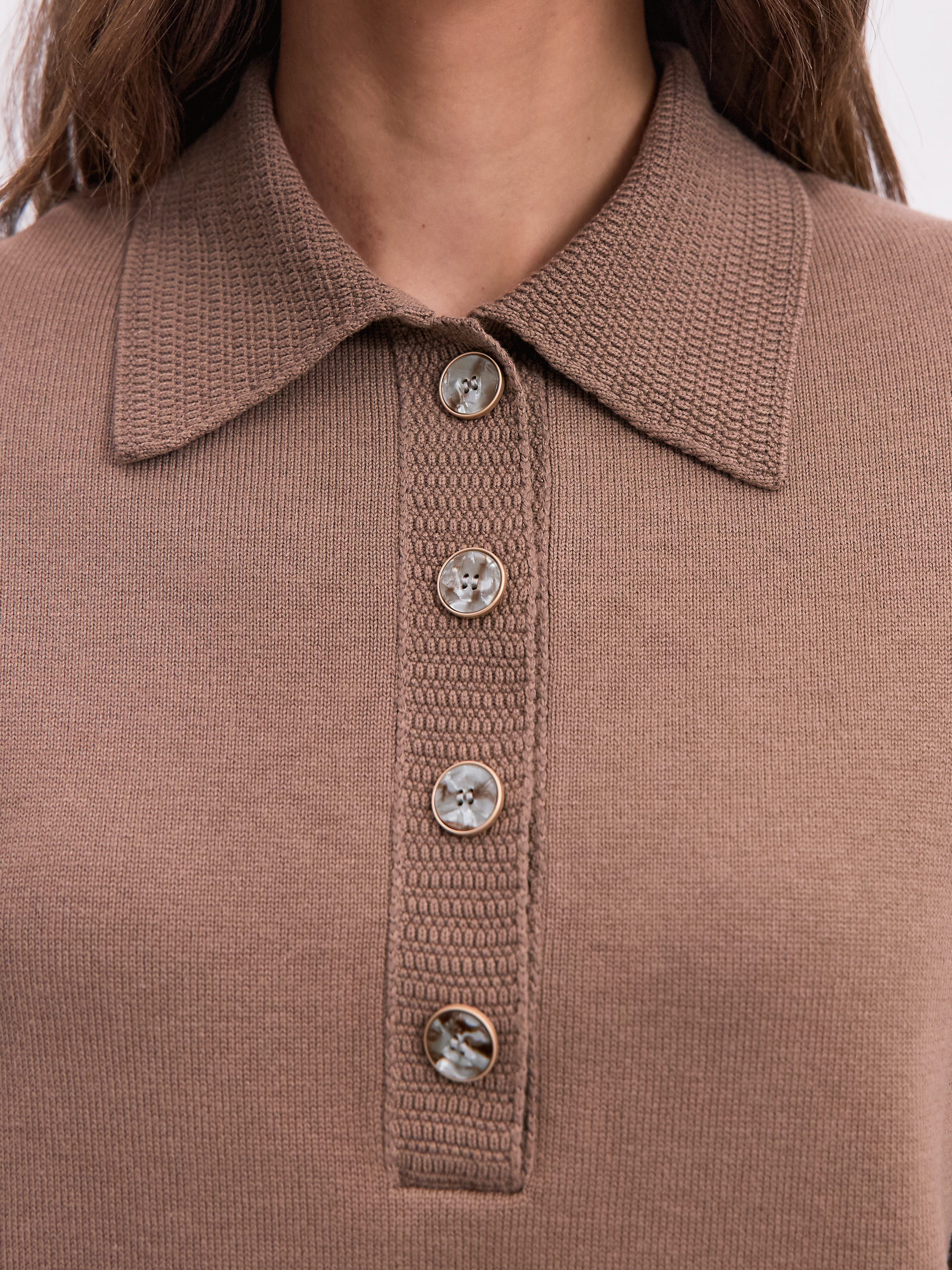 Эрно джемпер трикотажный (какао, 44-46)