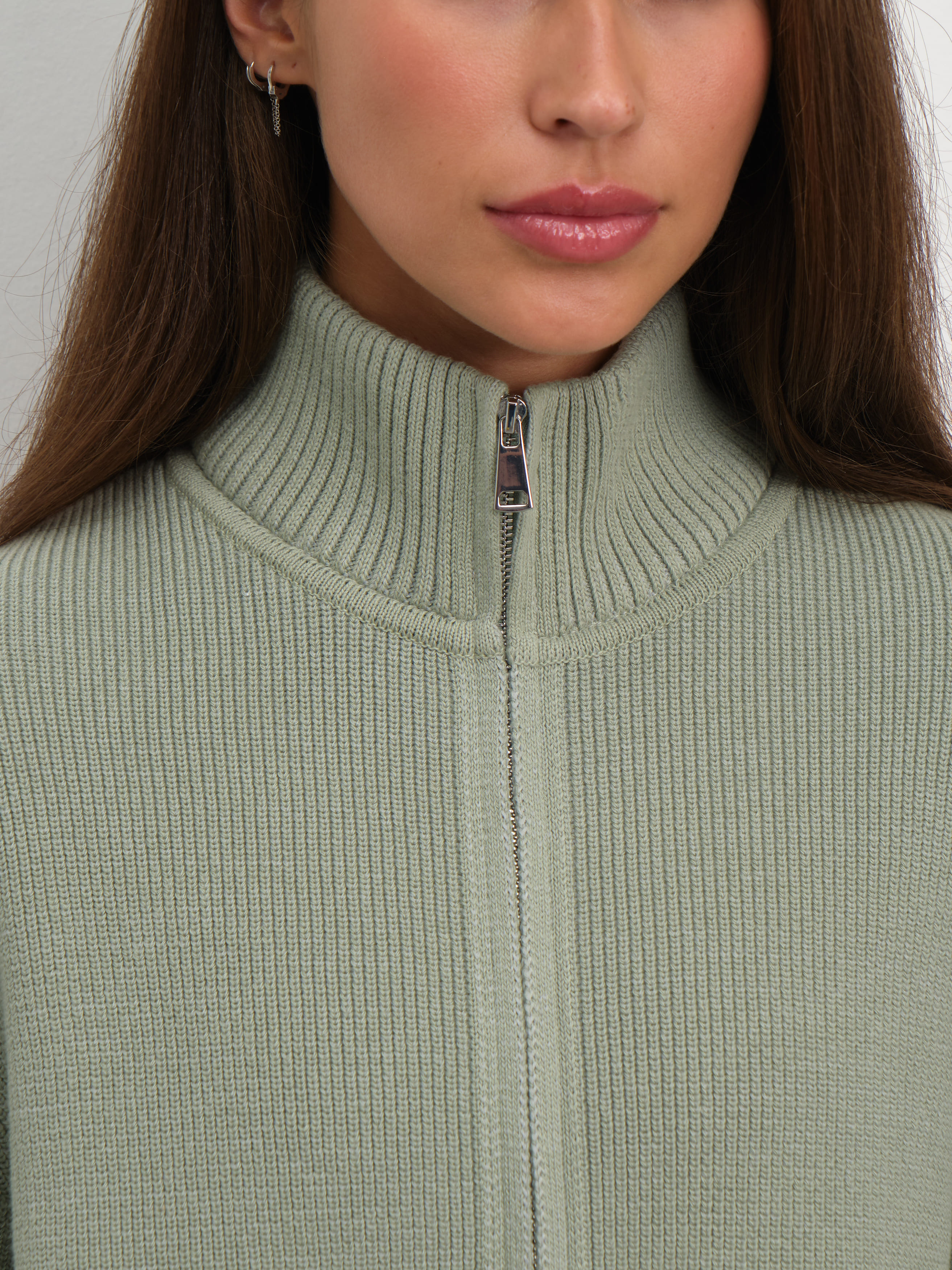 Бельгия джемпер трикотажный (светло-зеленый, 44-46)