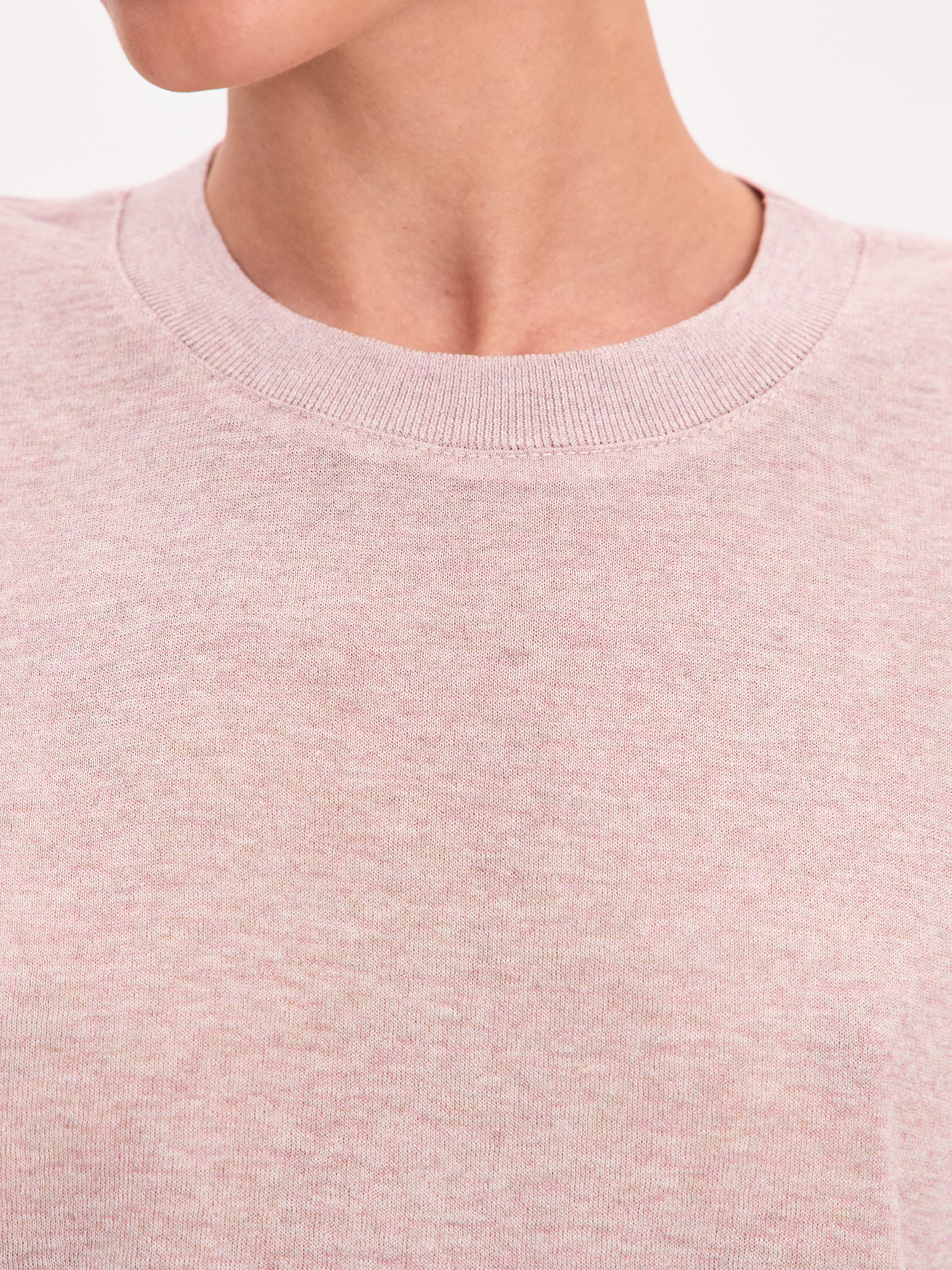 Гелекси джемпер трикотажный (пудровый, 44-46)