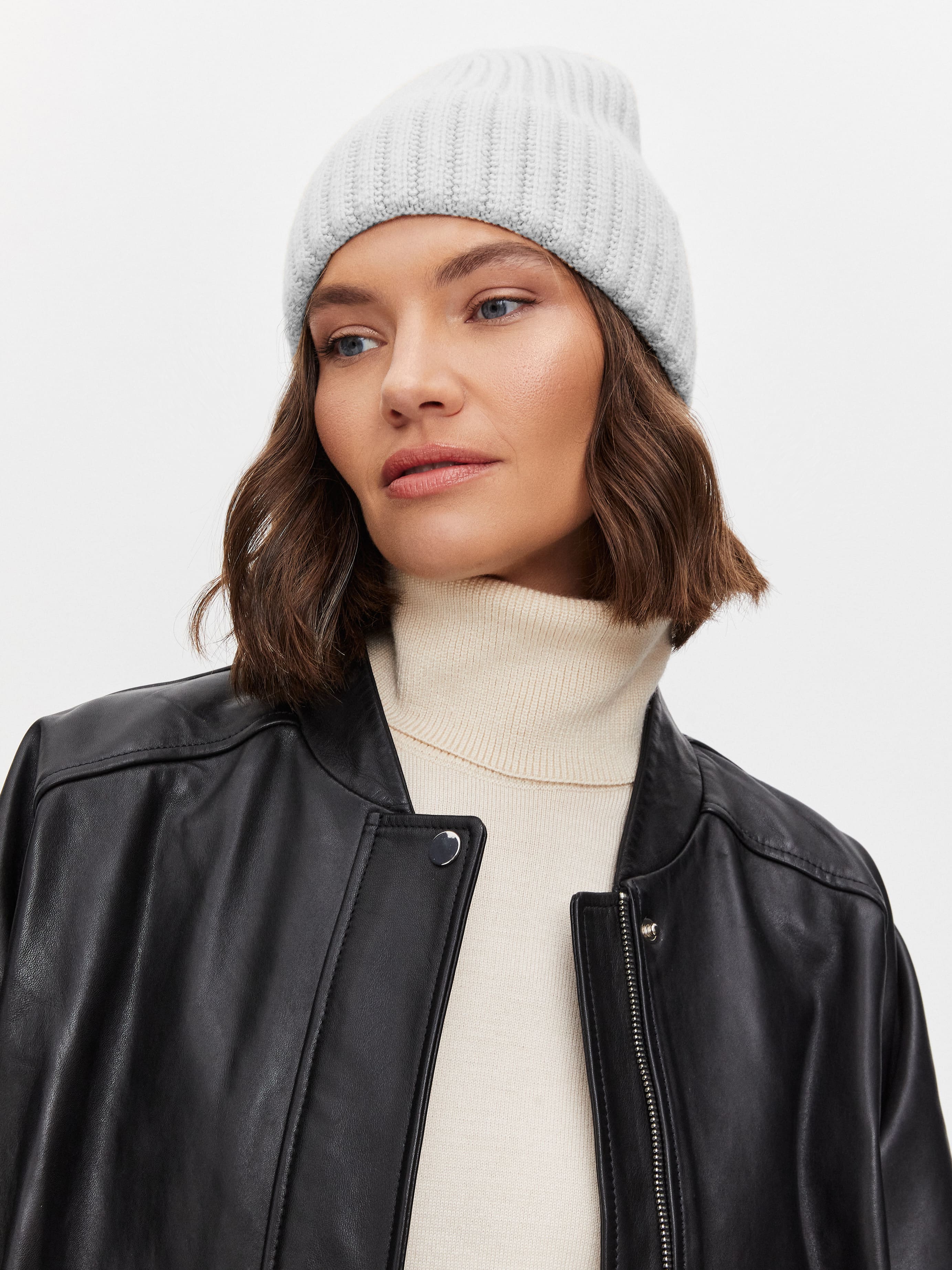 Лайт шапка трикотажная (светло-серый, 56-58)