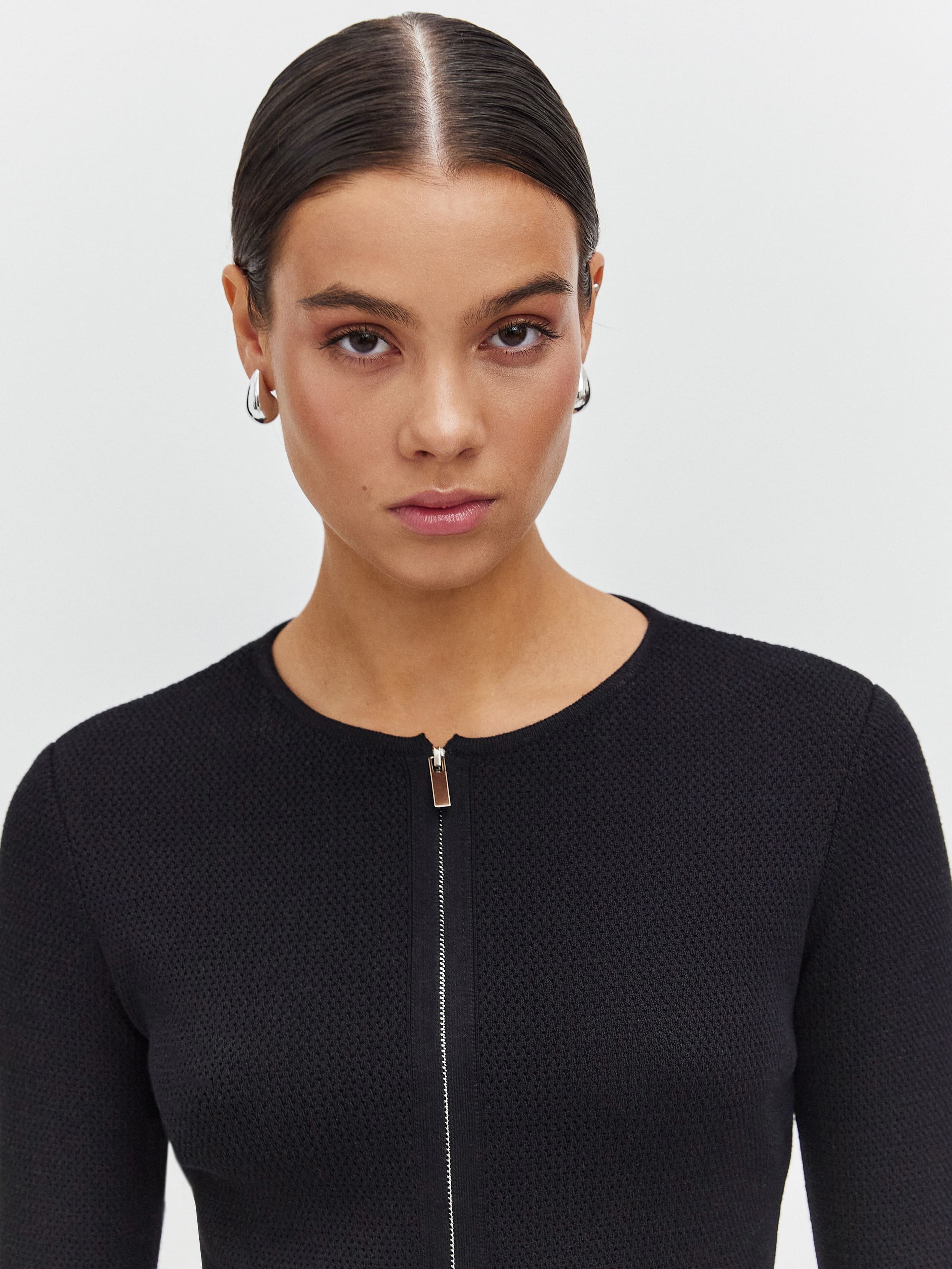 Соул жакет трикотажный (черный, 44-46)