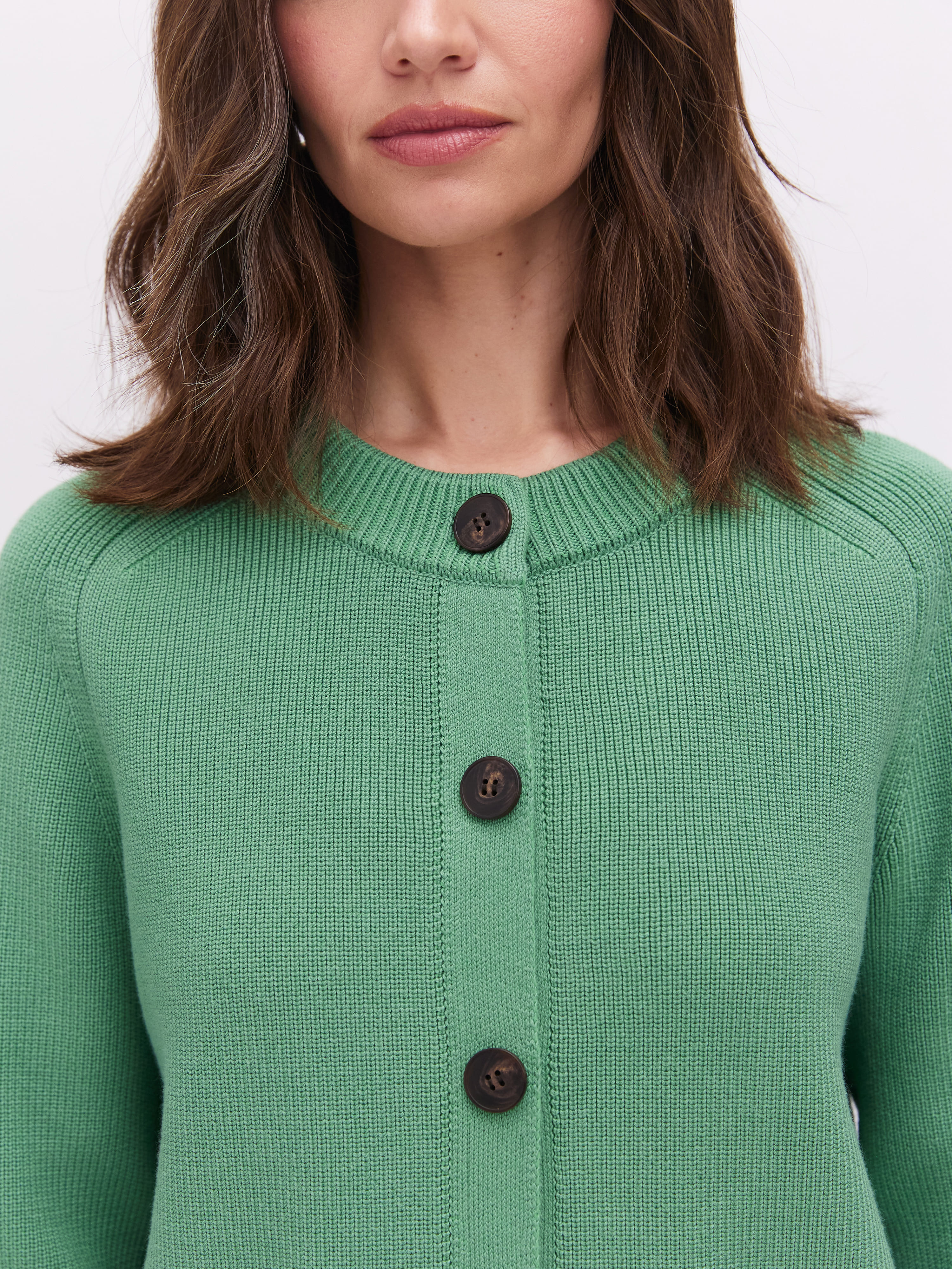 Джейн кардиган трикотажный (зеленый, 44-46)