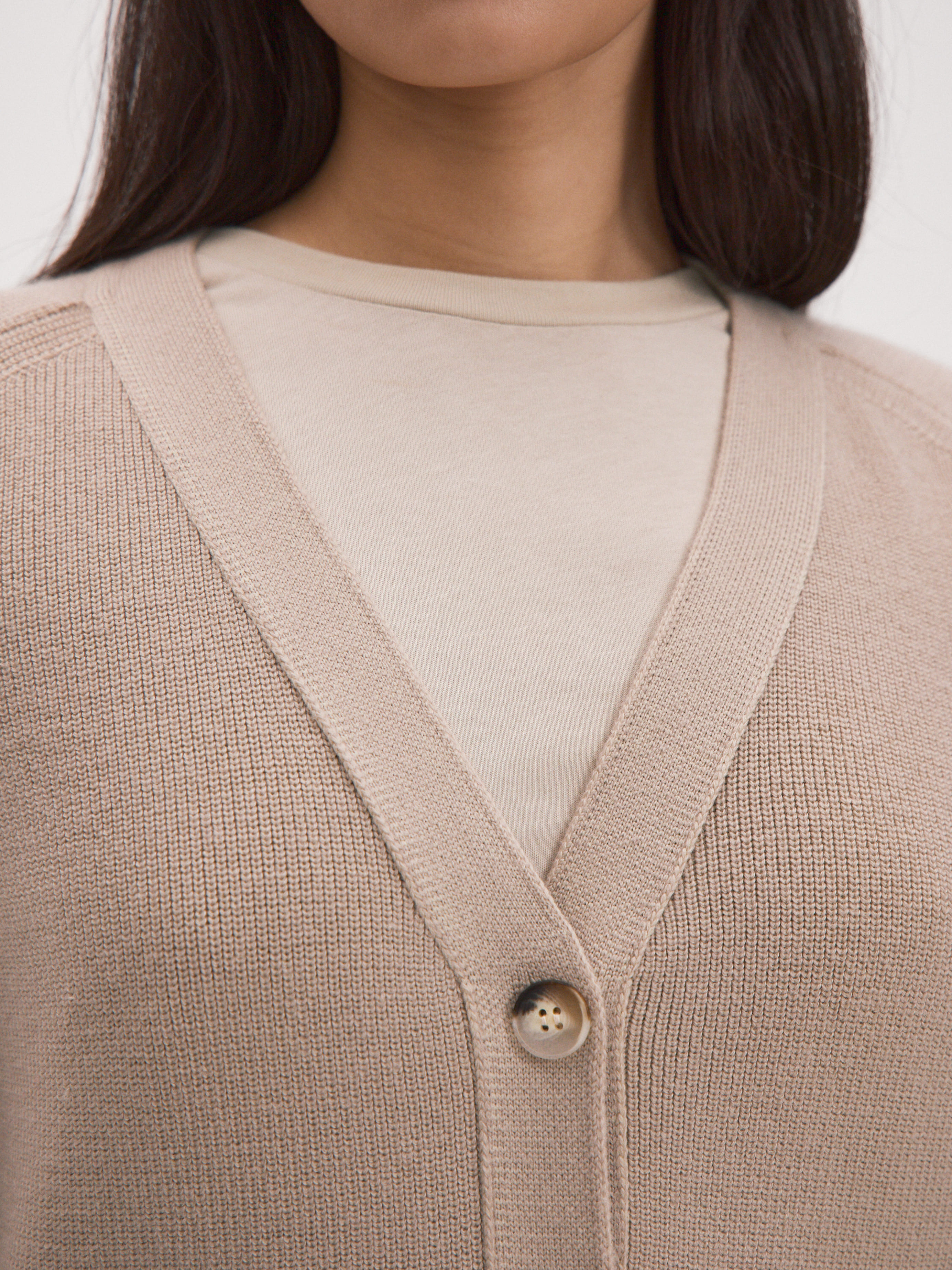 Рига кардиган трикотажный (капучино, 44-46)