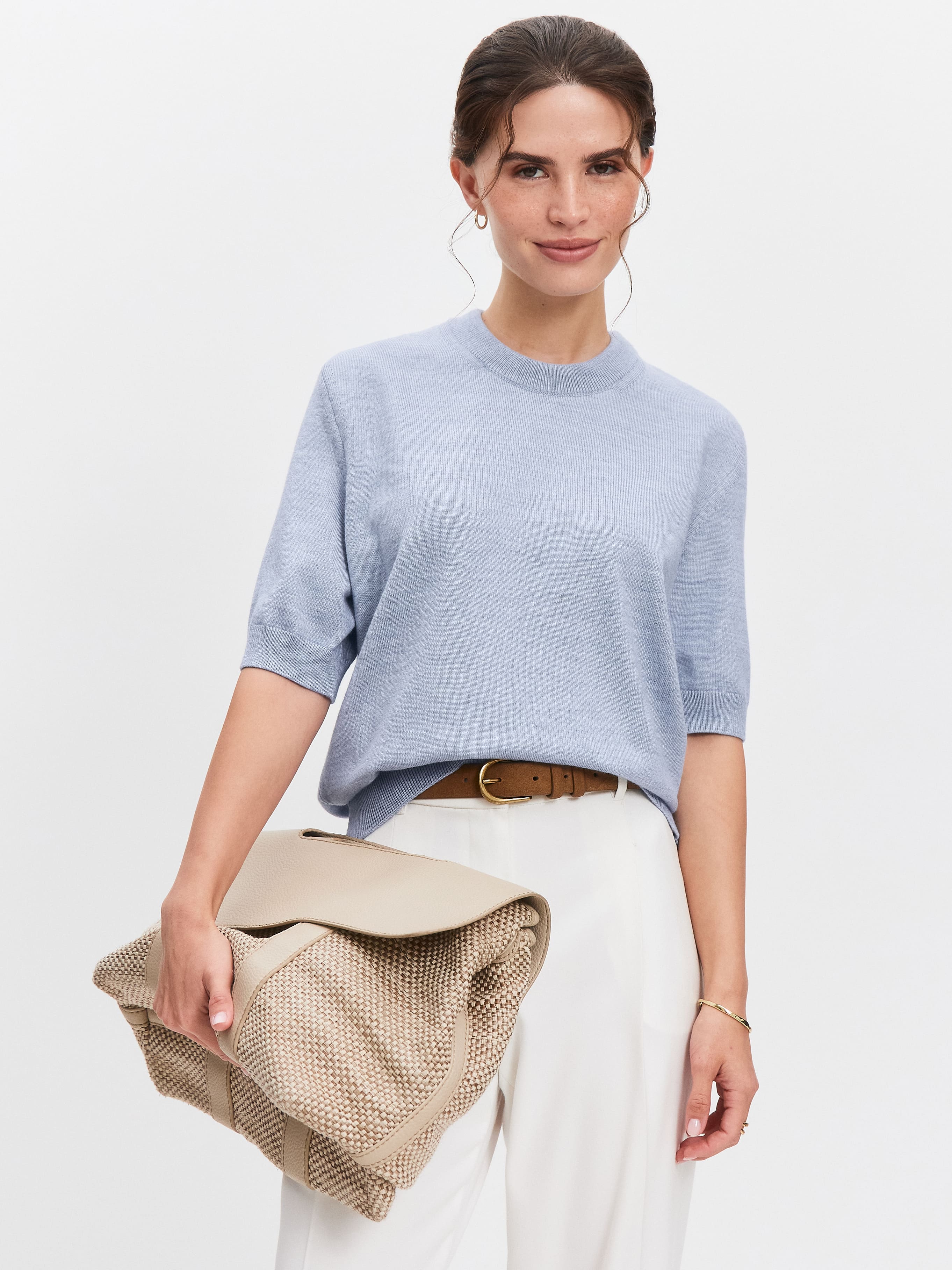 Юджин джемпер трикотажный (голубой, 44-46)