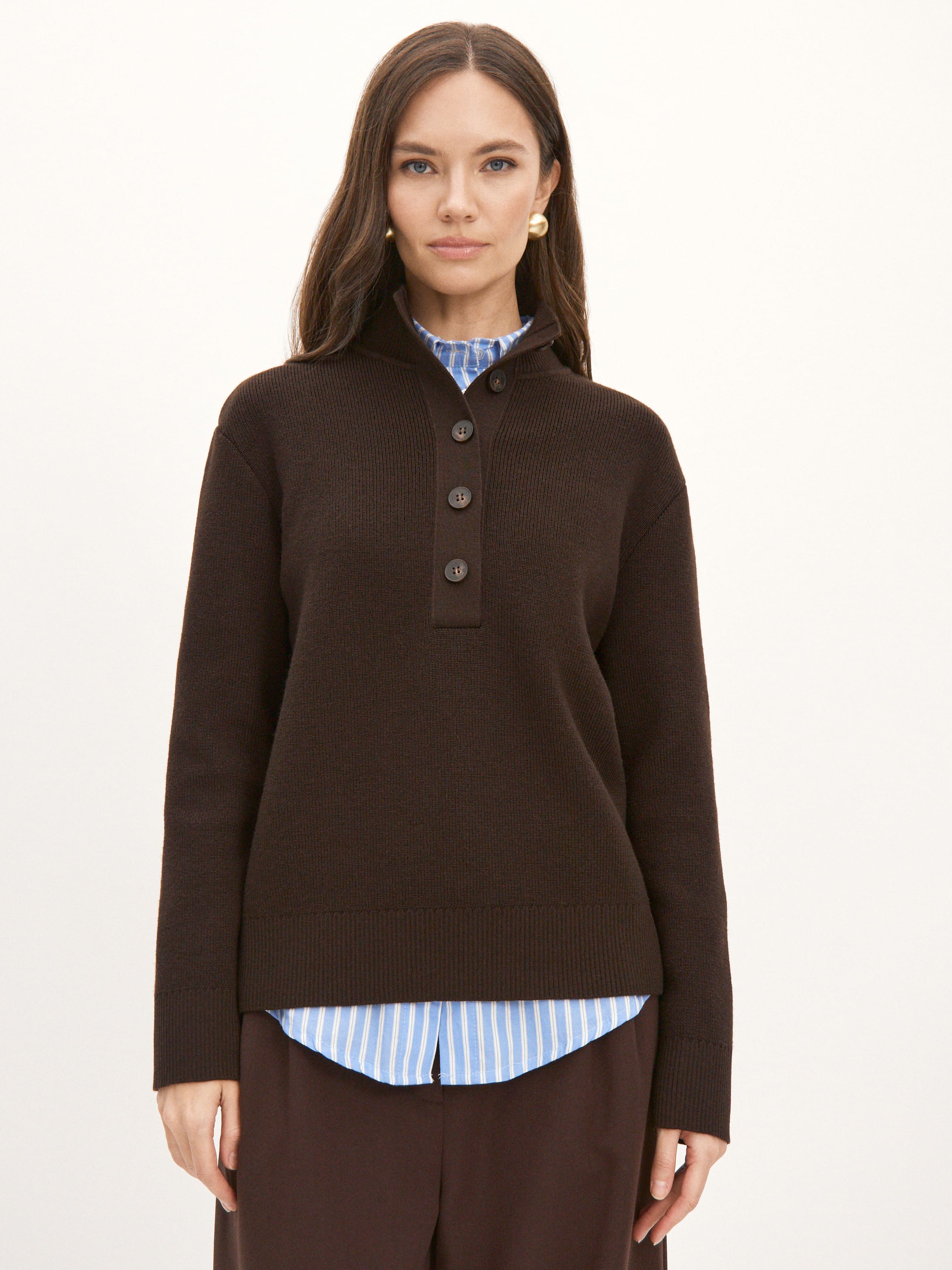 Мюнхен джемпер трикотажный (т.коричневый, 44-46)