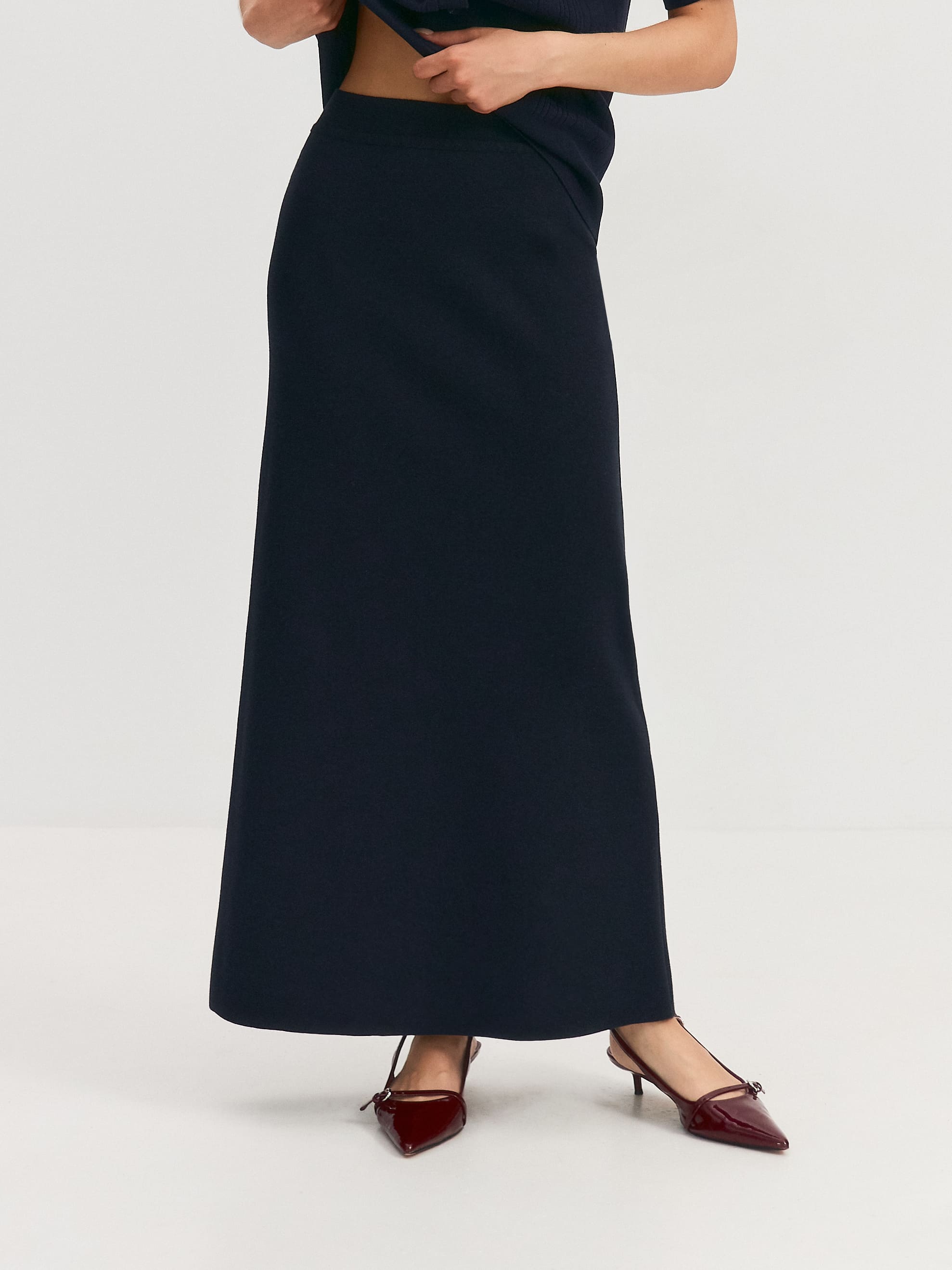 Моника юбка трикотажная (темно-синий, 40-42/164-170)