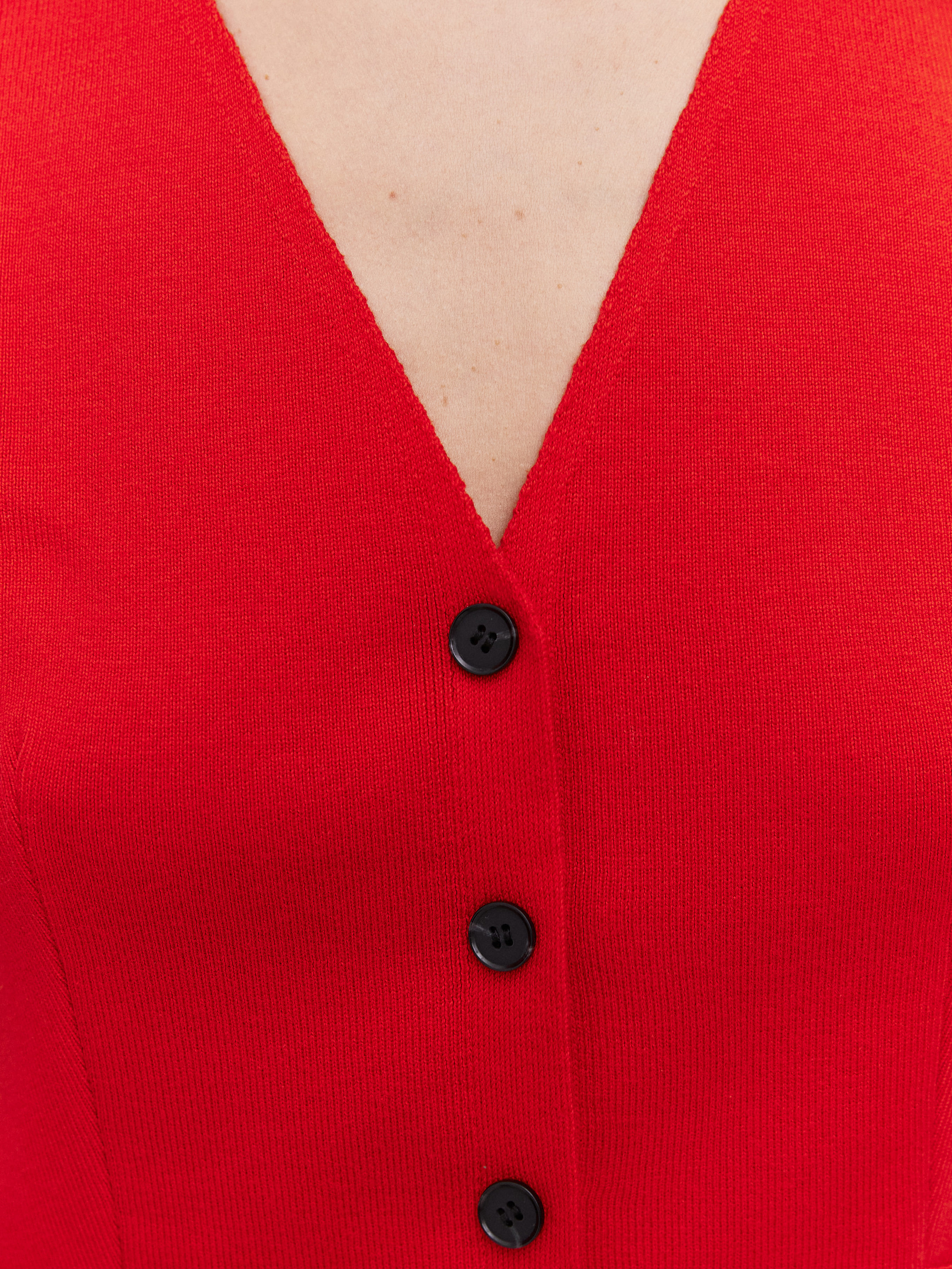 Трейси жилет трикотажный (красный, 44-46)