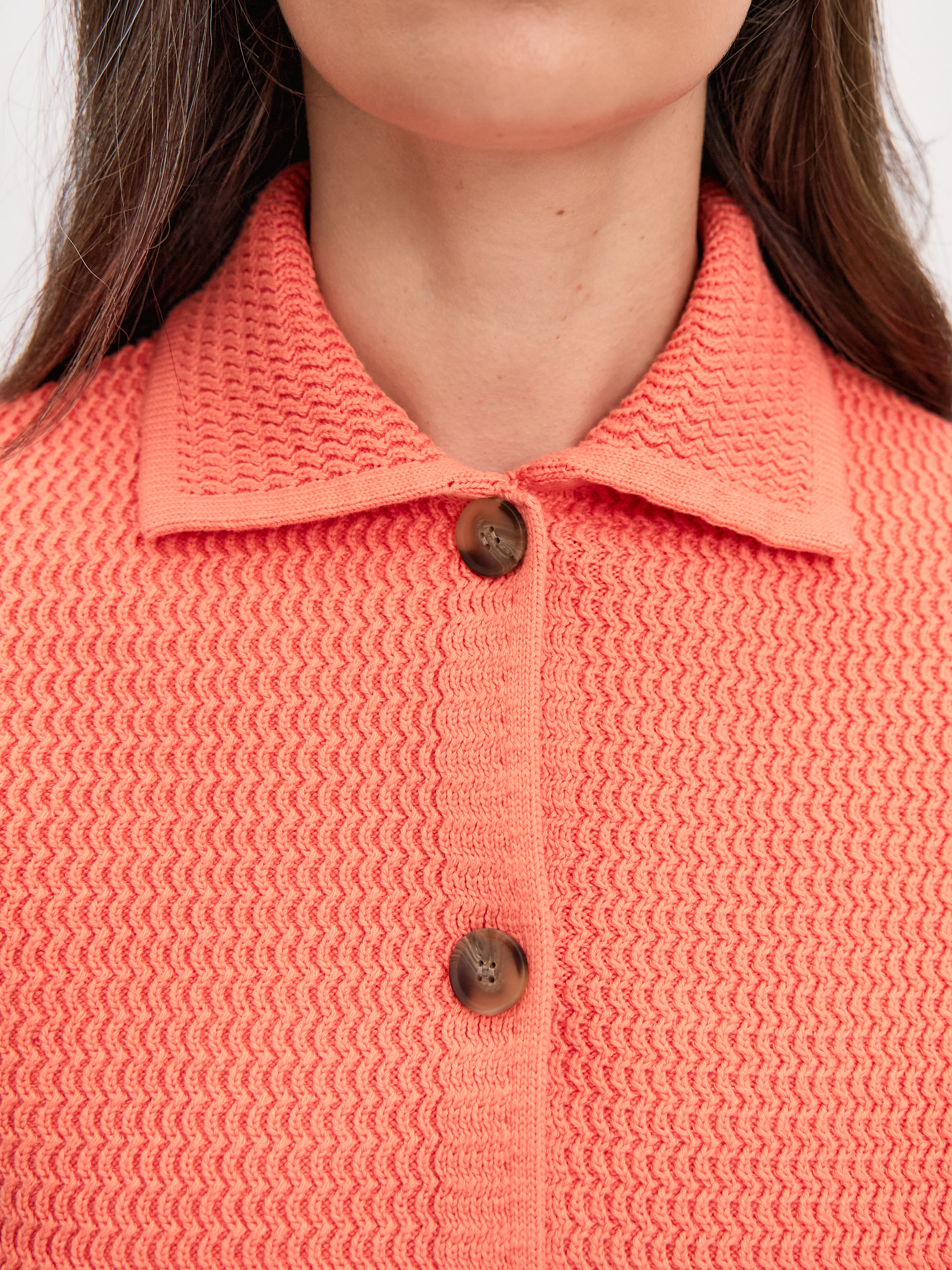 Селена жакет трикотажный (коралловый, 46)