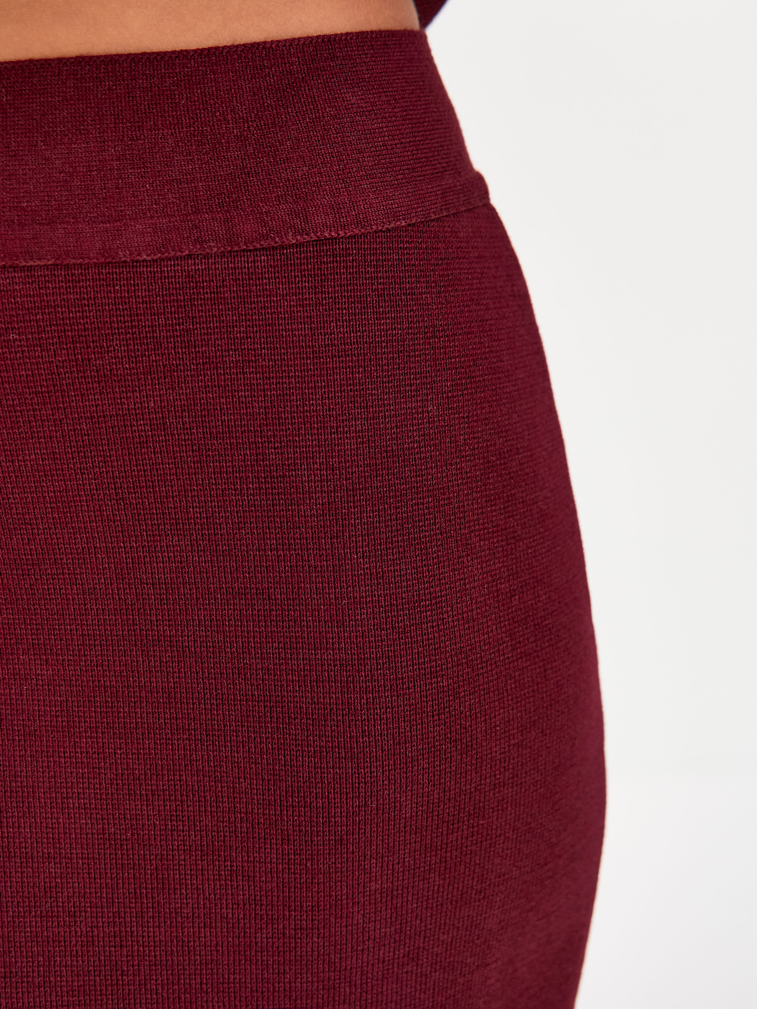 Ницца юбка трикотажная (бордо, 46)