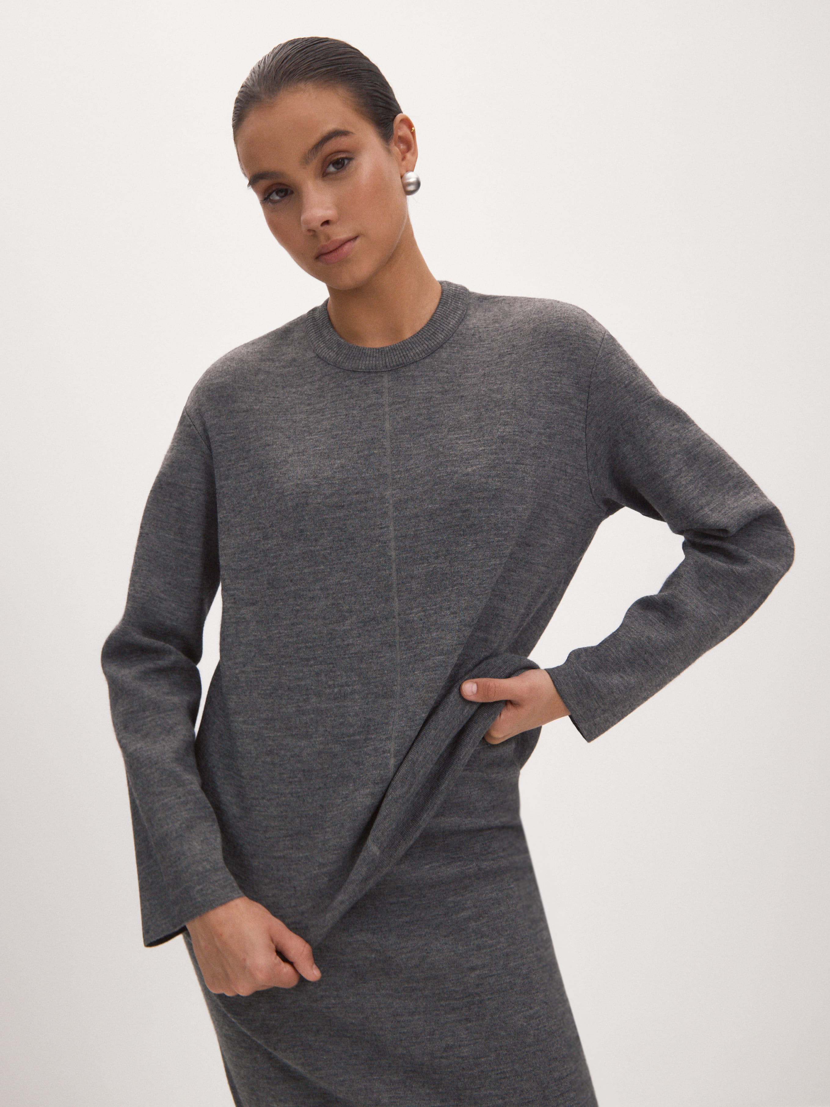 Меридиан джемпер трикотажный (маренго, 44-46)