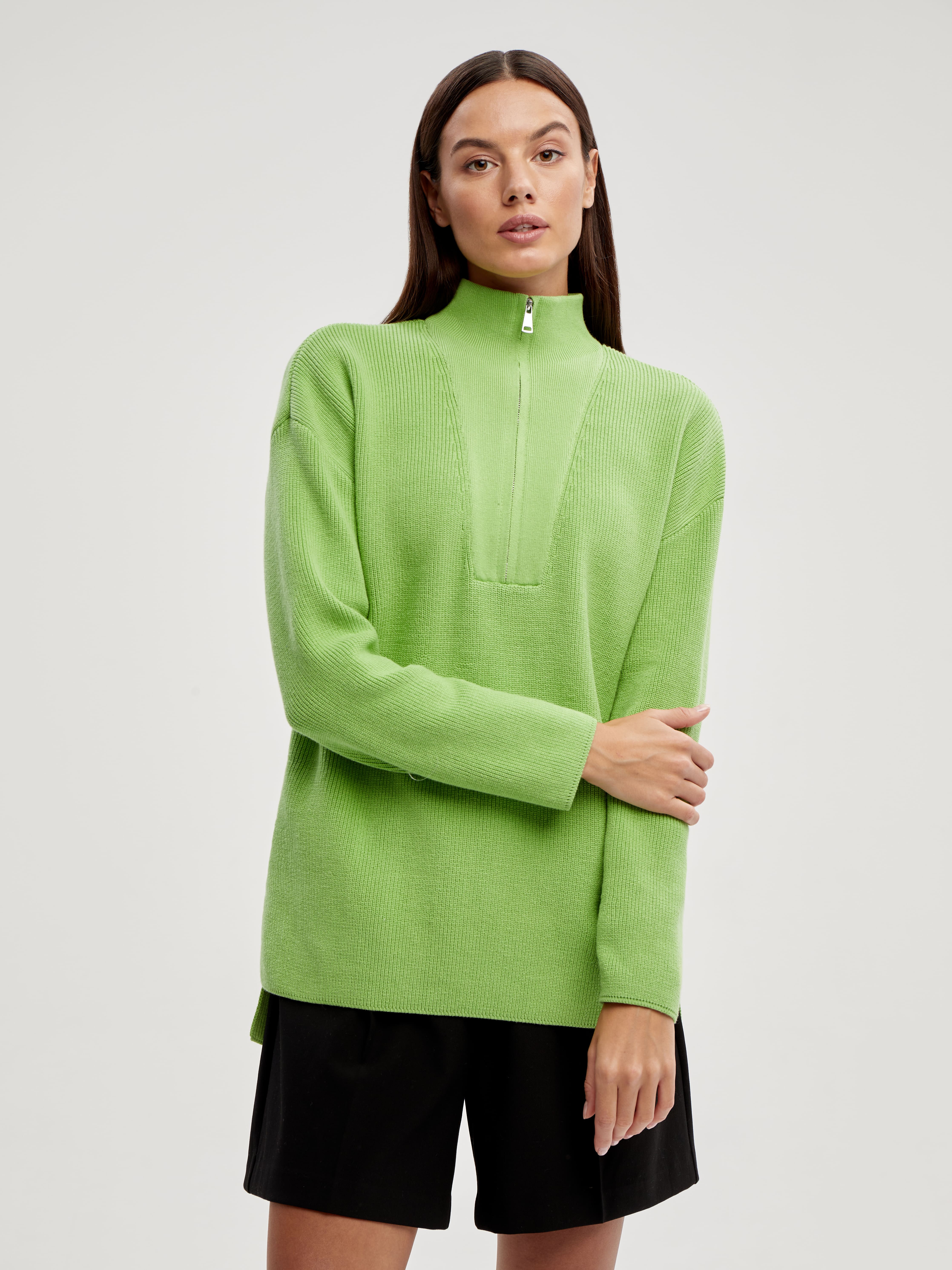 Райди джемпер трикотажный (салатовый, 44-46)