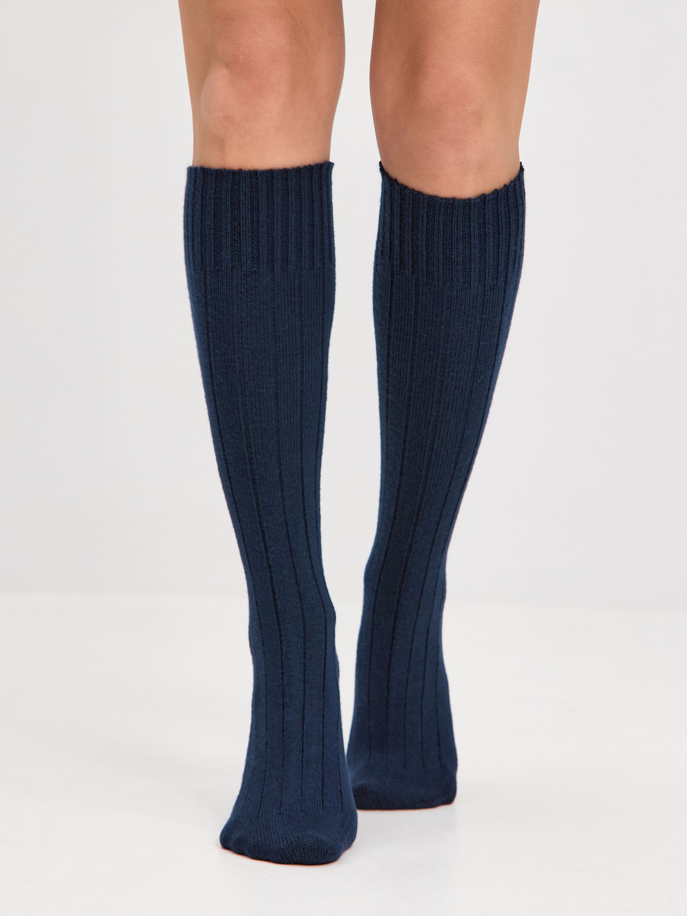 Гольфы трикотажные Степ (синяя ночь, 36-40)