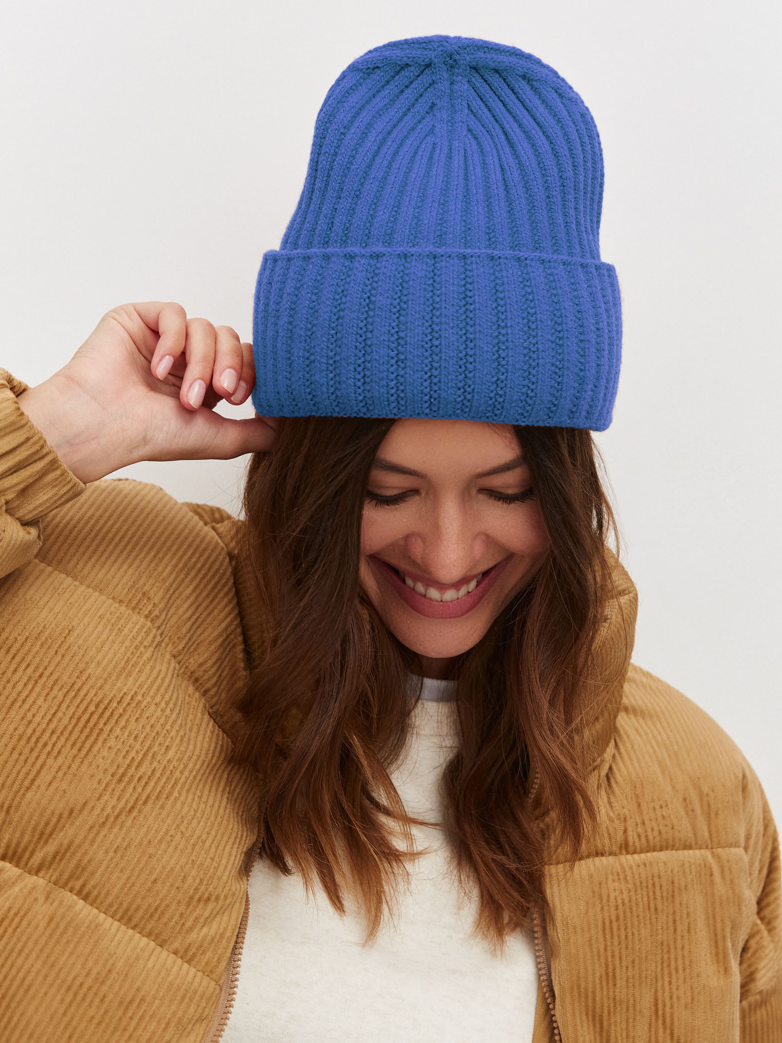 Лайт шапка трикотажная (синий, 56-58)