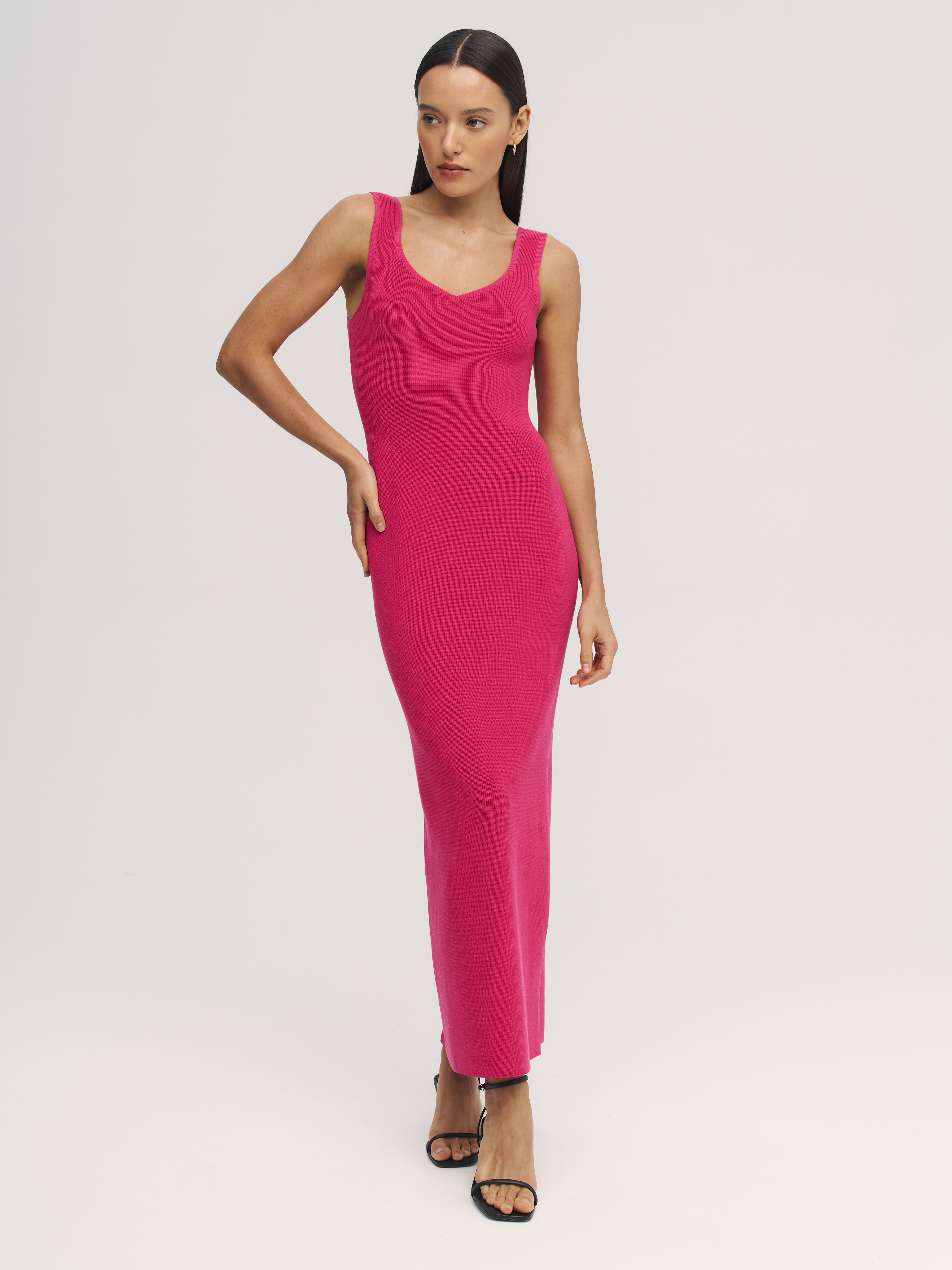 Прима платье трикотажное (фуксия, 44-46)