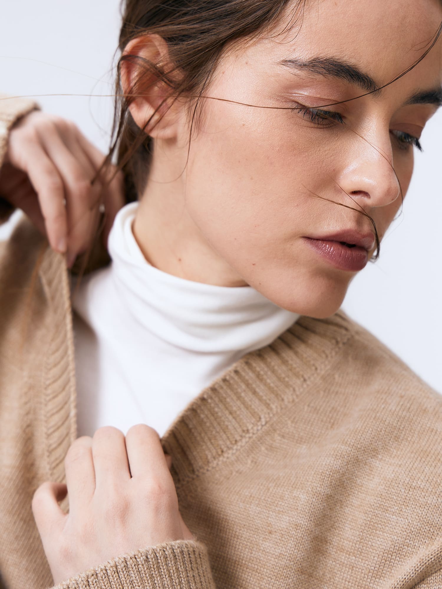 Спирит джемпер трикотажный (бежевый меланж, 44-46)