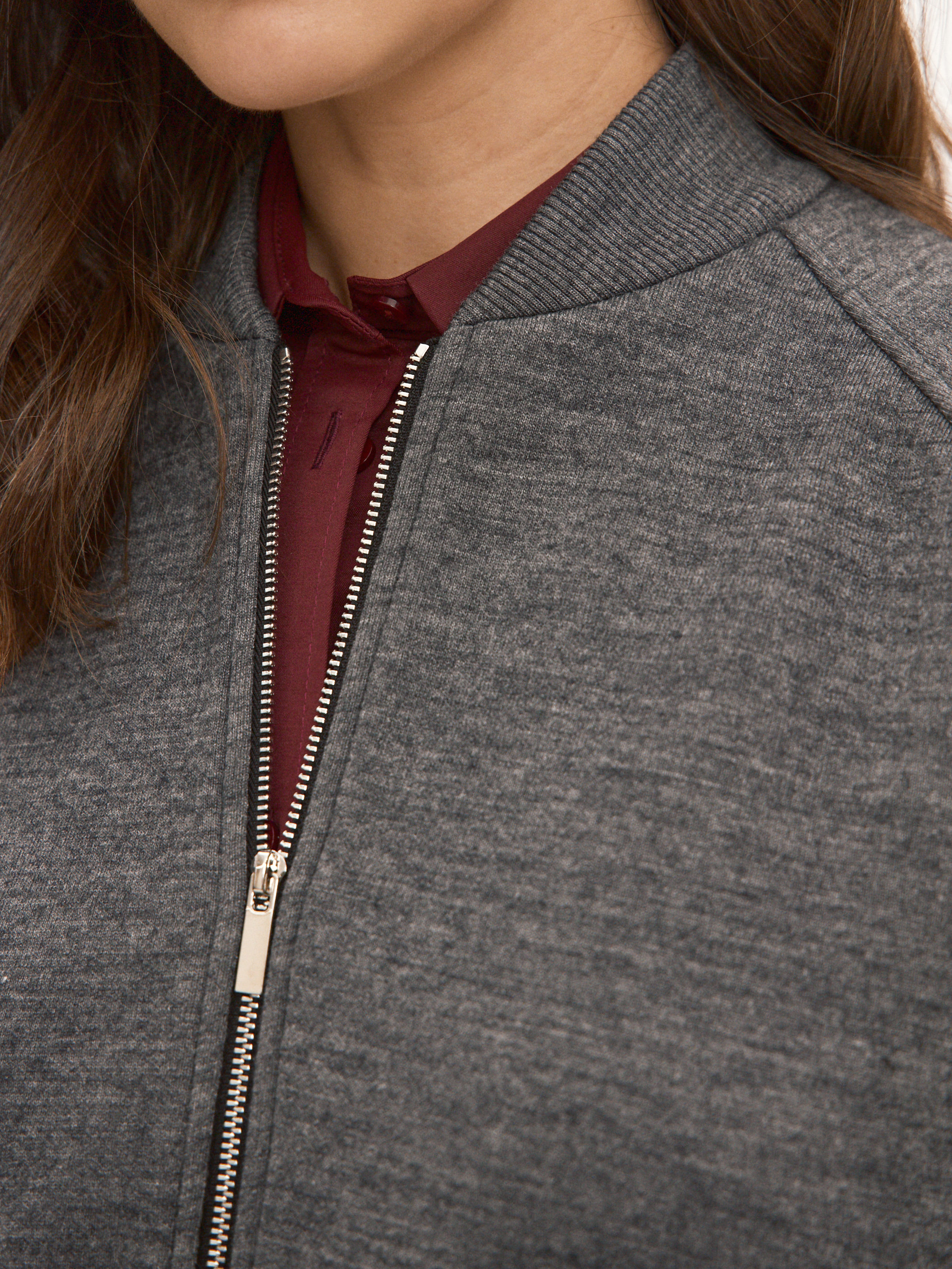 Арте кардиган (бомбер) трикотажный (маренго, 44-46)