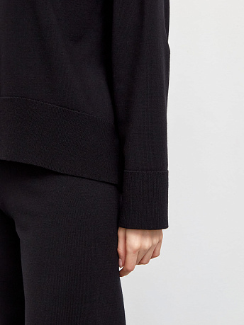 Джемпер из шерсти мериноса и вискозы Дания