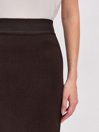 Мини-юбка из хлопка и вискозы Кейт