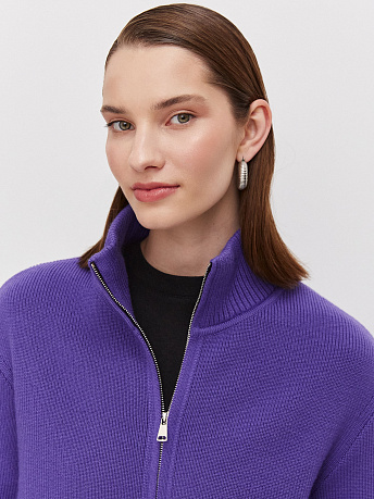 Джемпер из шерсти мериноса с высоким воротом Азимут