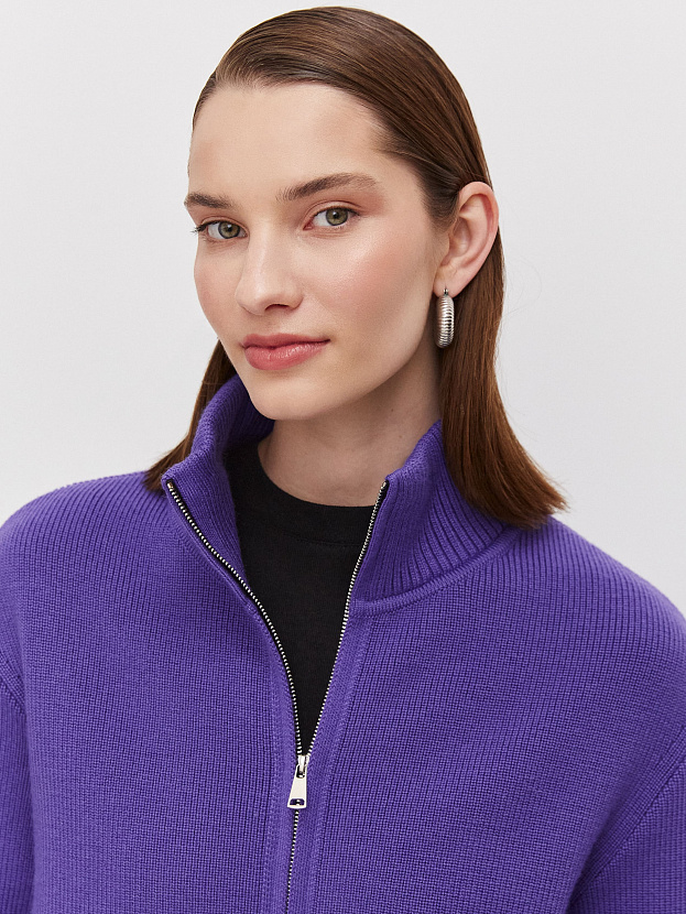 Азимут джемпер трикотажный (фиолетовый, 44-46)