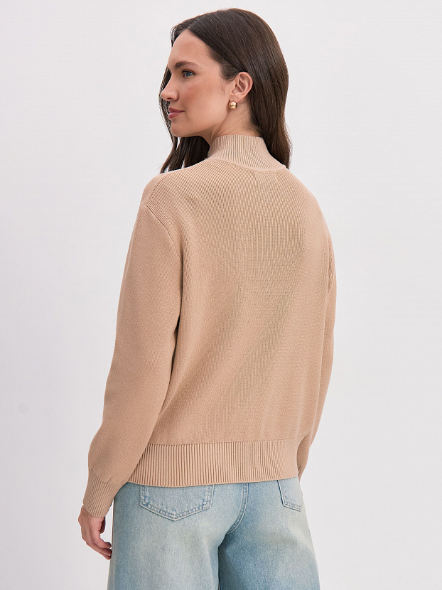 Латина кардиган трикотажный (бежевый, 44-46)