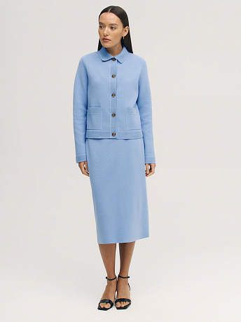 Юбка из хлопка и вискозы Моне