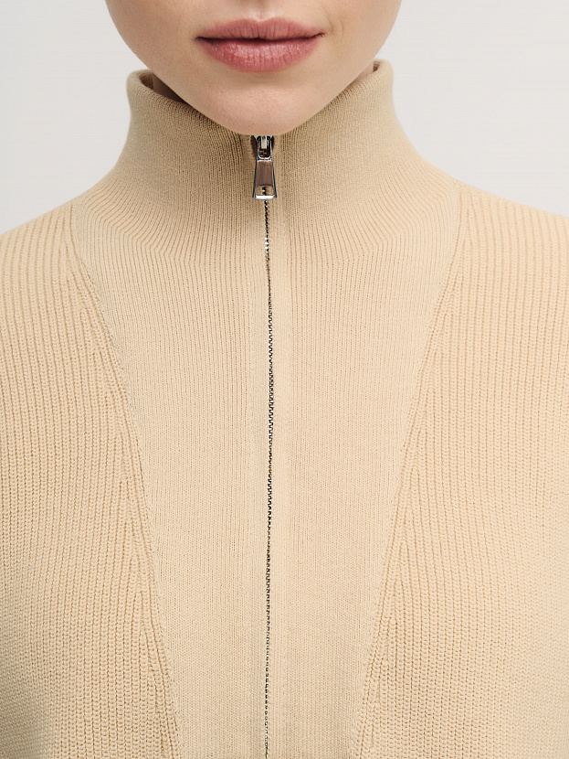 Райди джемпер трикотажный (песочный, 44-46)