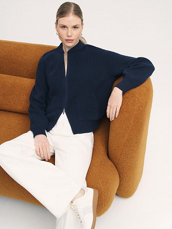 Бомбер из хлопка Честер