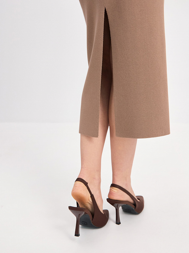 Матрикс юбка трикотажная (какао, 44-46)