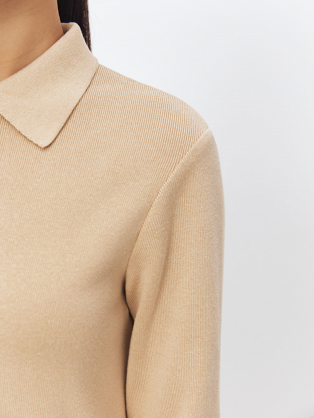 Сатори платье трикотажное (песочный, 44-46)