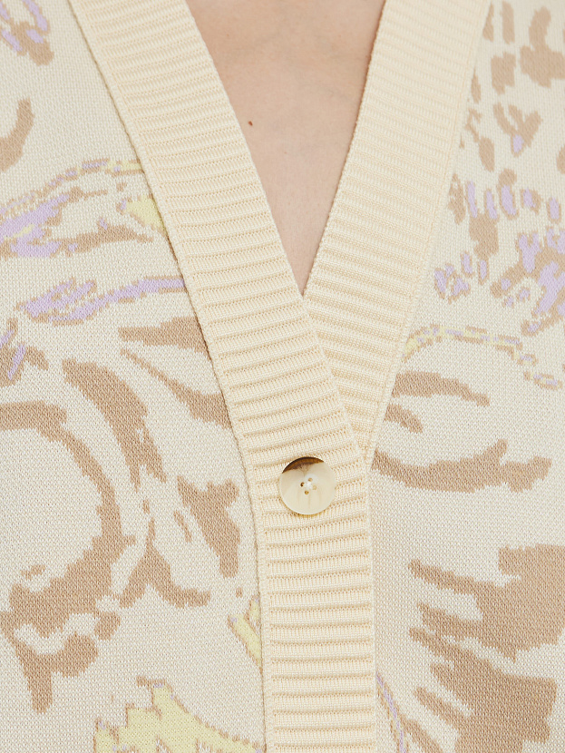 Гарда кардиган трикотажный (кремовый, 44-46)