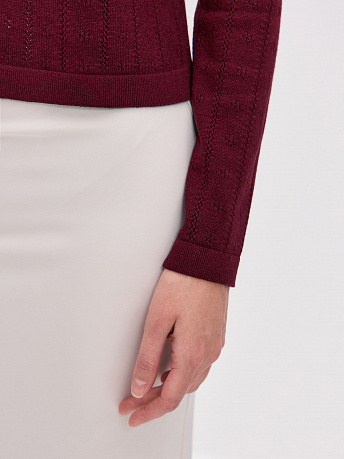 Кардиган с ажурным узором Джеси