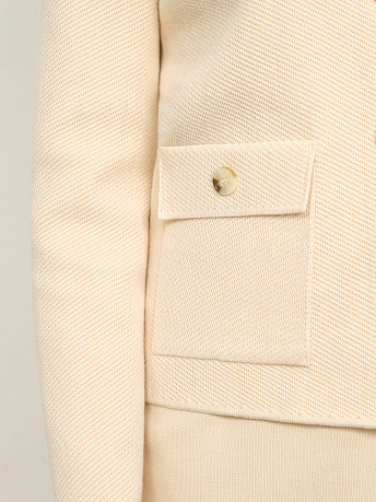 Жакет из хлопка с карманами Марсо