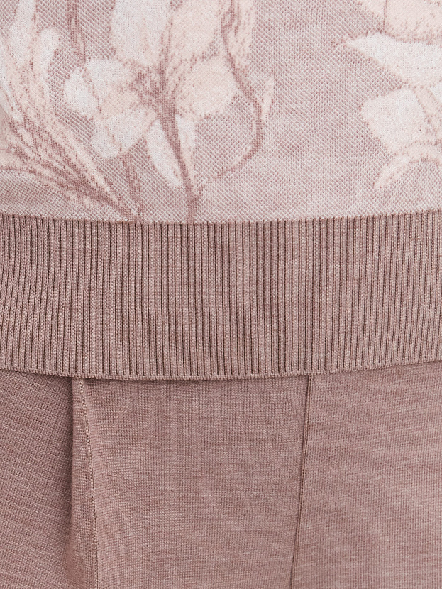 Лилу джемпер трикотажный (розовато-серый, 44-46)