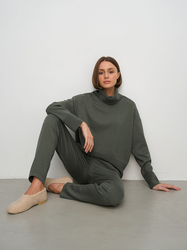 Вест брюки трикотажные (полынь, 44-46/164-170)