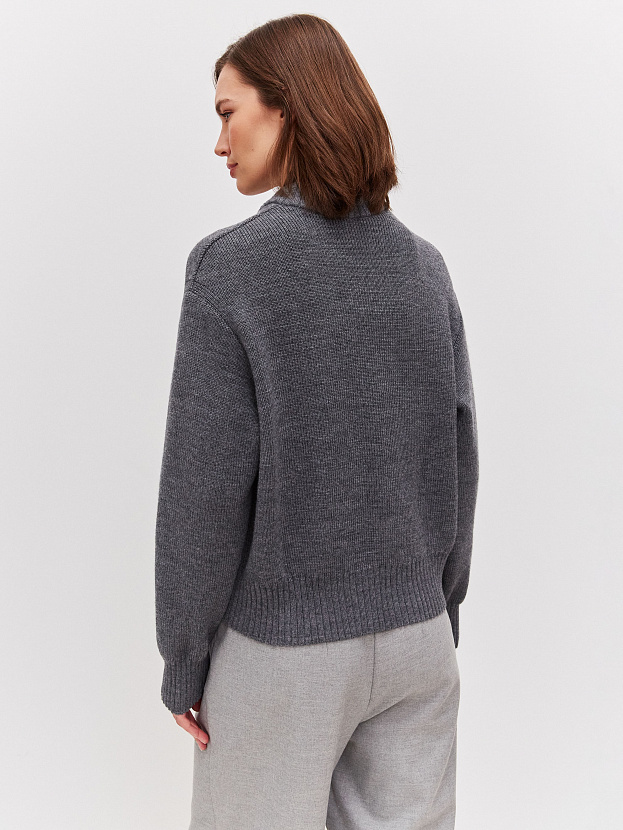 Эльба джемпер (бомбер) трикотажный (маренго, 44-46)