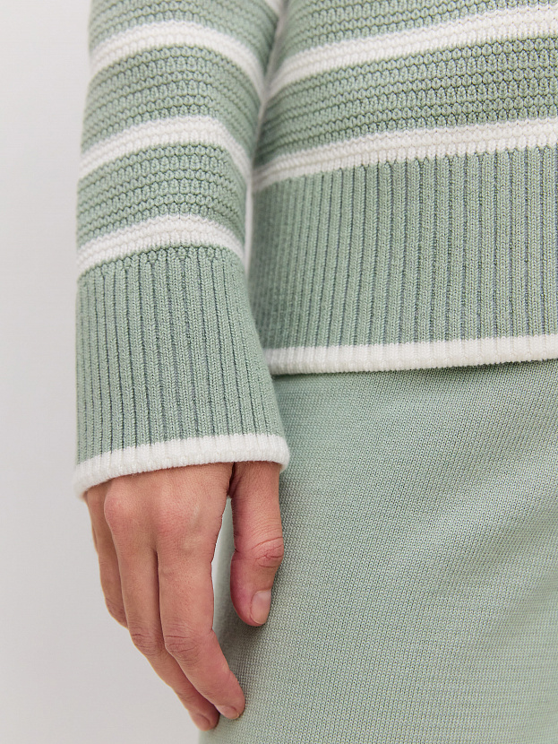 Ева кардиган трикотажный (св.зеленый, 44-46)