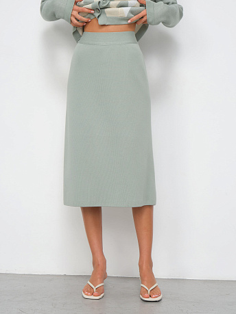 Юбка из хлопка и вискозы Моне