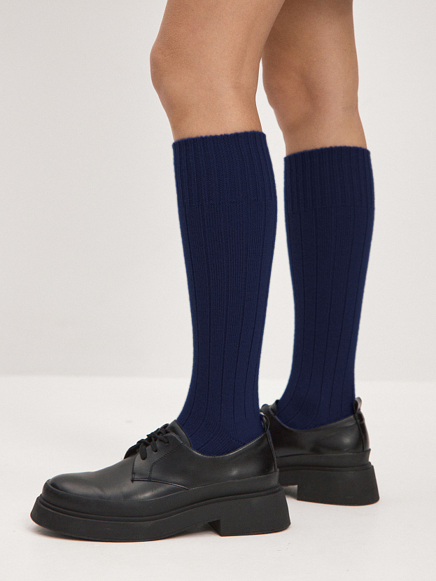 Гольфы трикотажные Степ (т.синий, 36-40)