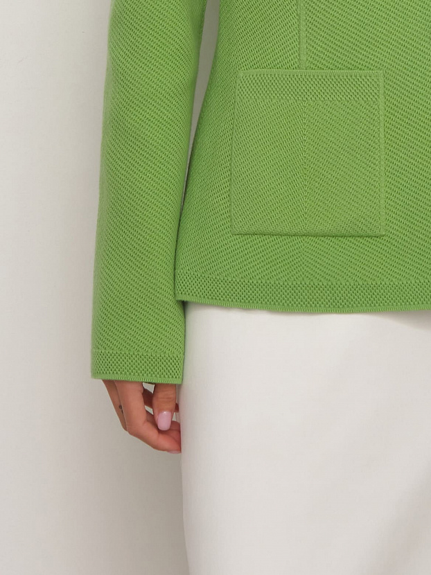 Рута жакет трикотажный (салатовый, 46)
