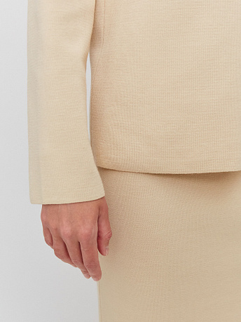 Джемпер из шерсти мериноса и вискозы Меридиан