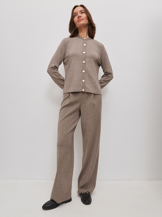 Арно брюки трикотажные (какао, 44-46/164-170)