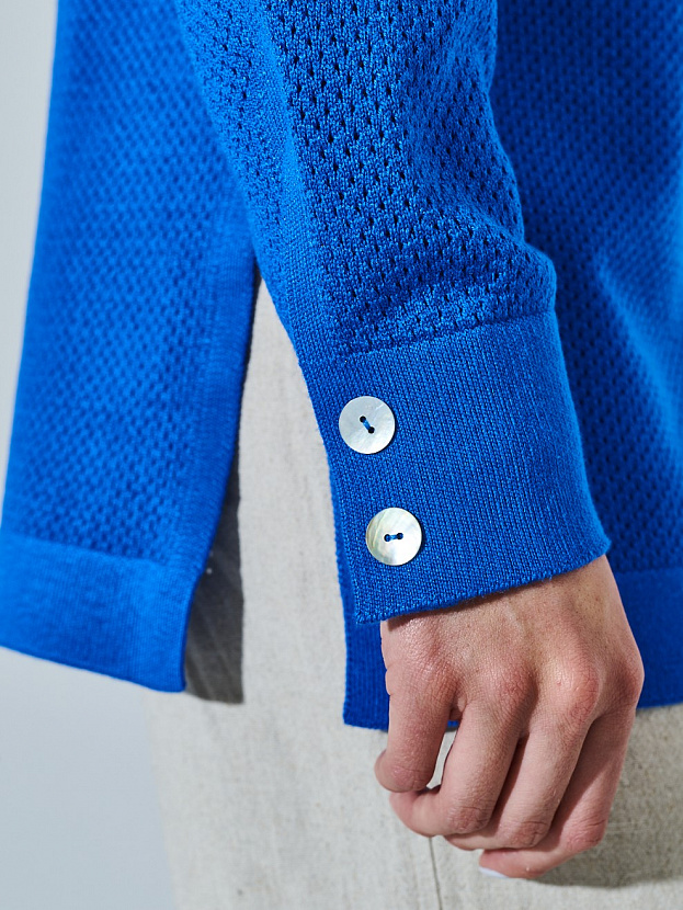 Джули кардиган трикотажный (ультрамарин, 44-46)