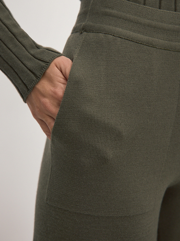 Фуджи брюки трикотажные (хаки, 44-46/164-170)