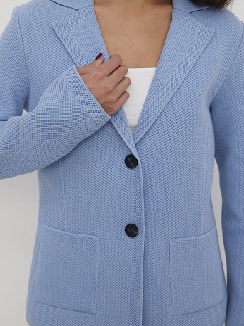 Жакет полуприлегающий из хлопка Рута