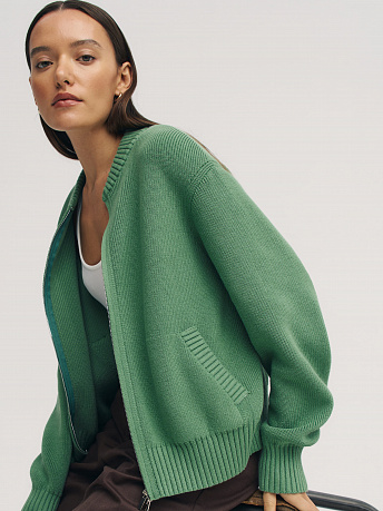 Бомбер из хлопка Честер