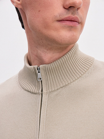 Кардиган мужской на молнии из хлопка