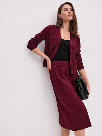 Юбка из хлопка и вискозы Моне